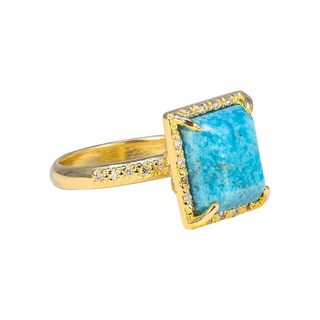 TURQUOISE COCKTAIL RING