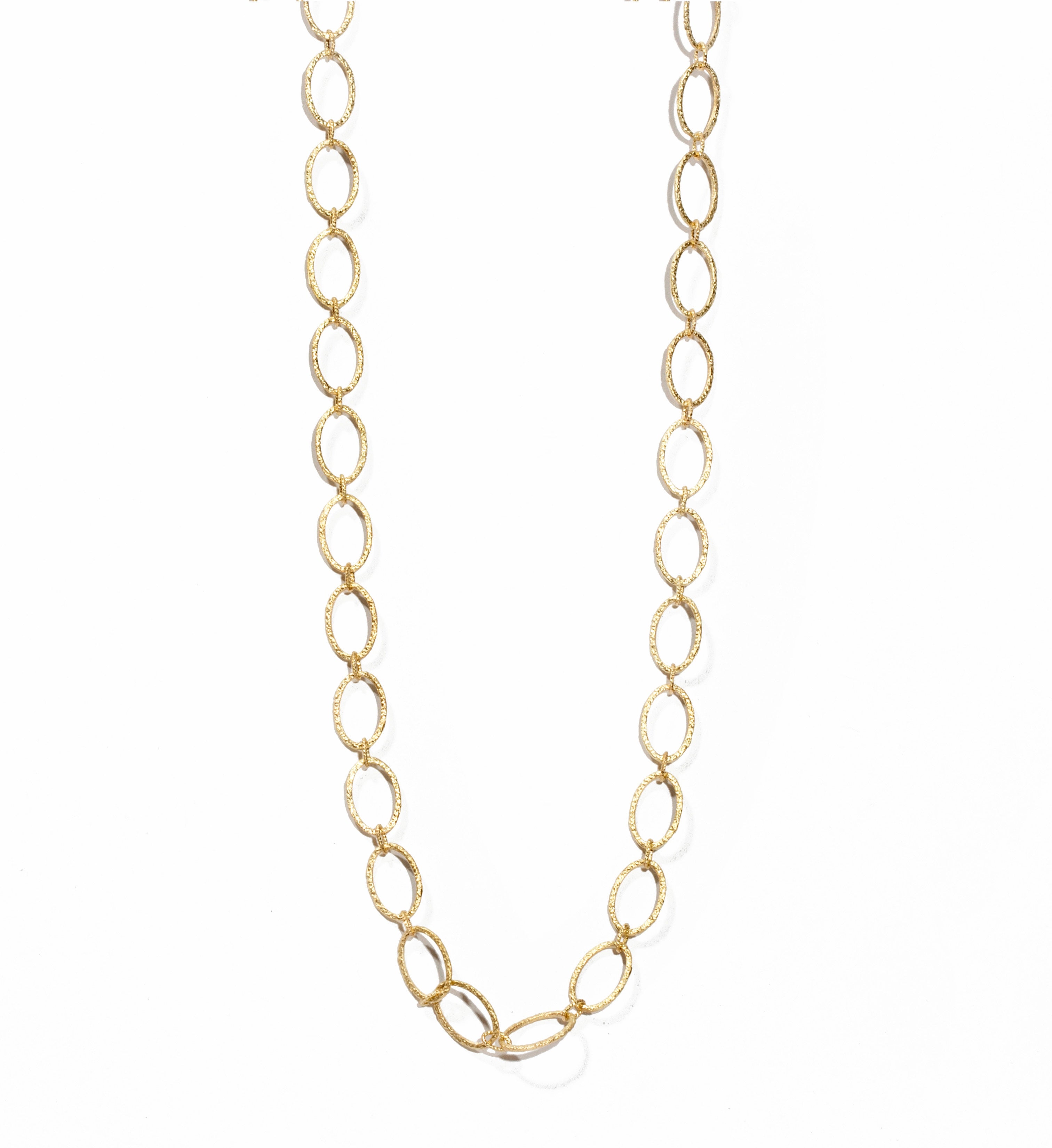 Oval Link Necklace – Armenta Collection