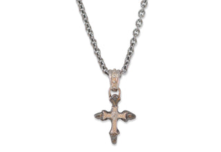 Cross Artifact Pendant Necklace