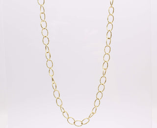 18" MEDIUM OVALS LINK NECKLACE