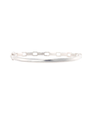PAPERCLIP CHAMPAGNE DIAMOND BRACELET