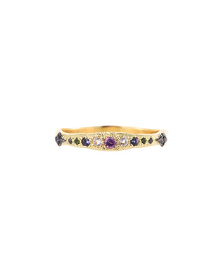 MULTI-GEMSTONE STACK RING