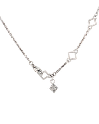 GRANDIDIERITE & MOSS AQUAMARINE NECKLACE