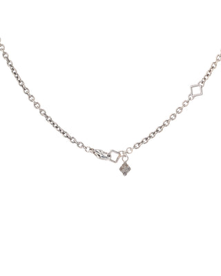 Textured Pearl Chain Necklace