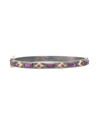 Purple Rhodolite Garnet Bracelet