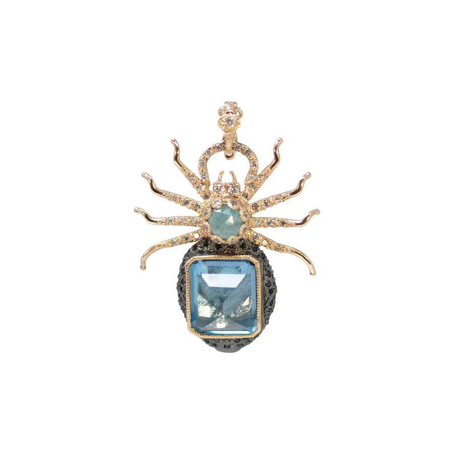 14X12 MM EMERALD SPIDER CUT ENHANCER – Armenta Collection