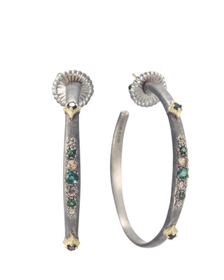 Green Tourmaline Earrings