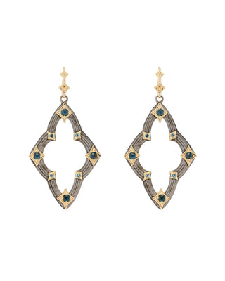 London Blue Crivelli Drop Earrings