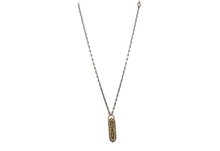 18" SHIELD PENDANT NECKLACE