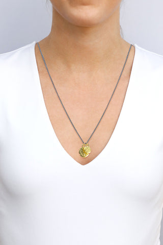 26" GOLD ARTIFACT NECKLACE