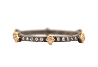 Rose World Crivelli Stack Band Ring
