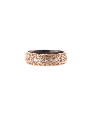 ROSE WORLD MORGANITE BAND RING