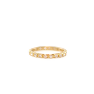 Yellow Gold Stack Band Ring