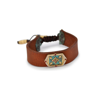 Artifact Leather Bracelet