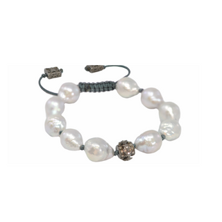 Pearl Beaded Pull Bracelet