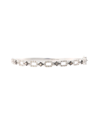 PAPERCLIP CHAMPAGNE DIAMOND BRACELET