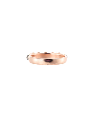 CHAMPAGNE DIAMOND MORGANITE RING