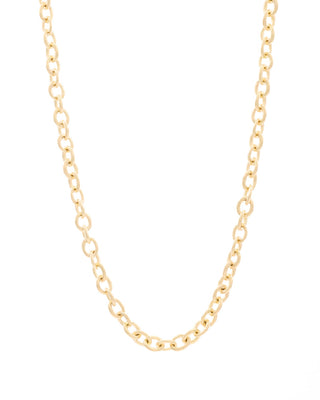 18kt Yellow Gold Chunky Link Necklace