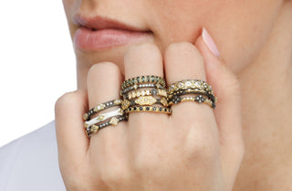 Crivelli Stack Band Ring