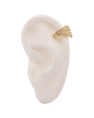 Pave Hinged Ear Cuff Earring