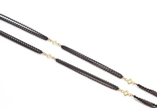 Crivelli Triple Strand Chain Necklace