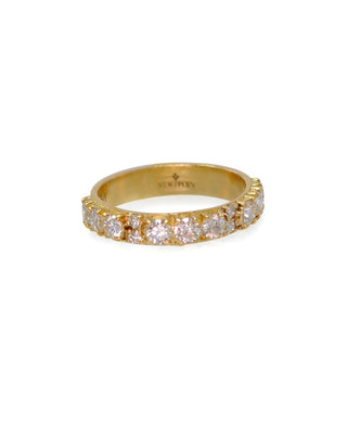 3mm Yellow Gold Stack Band Ring