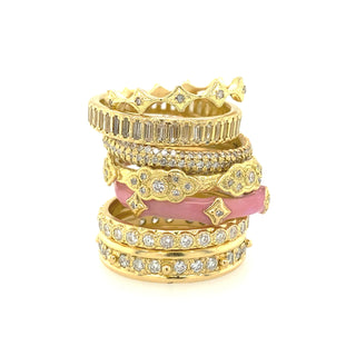 Pave Stack Band Ring
